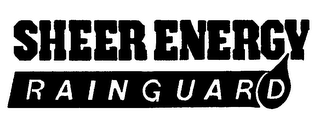 SHEER ENERGY RAINGUARD logo