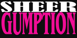 SHEER GUMPTION logo