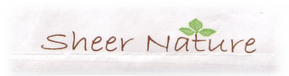 SHEER NATURE logo