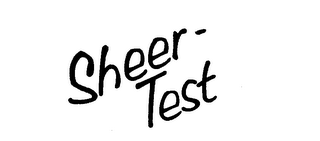 SHEER-TEST logo