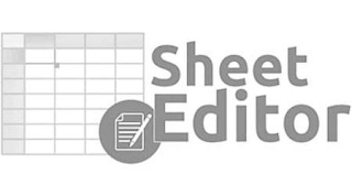 SHEET EDITOR logo