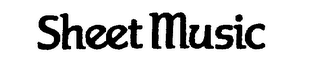 SHEET MUSIC logo