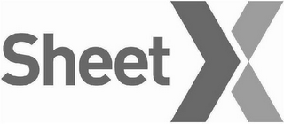 SHEET X logo