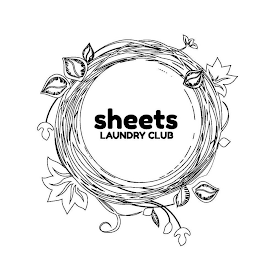 SHEETS LAUNDRY CLUB logo