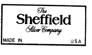 SHEFFIELD THE SILVER COMPANY logo