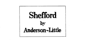 SHEFFORD BY ANDERSON-LITTLE logo