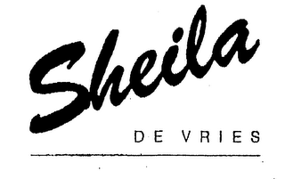 SHEILA DE VRIES logo