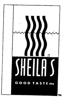 SHEILA'S GOOD TASTE INC logo