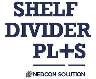 SHELF DIVIDER PL+S NEDCON SOLUTIONS logo