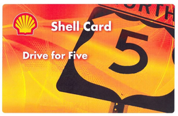 SHELL CARD DRIVE FOR FIVE logo