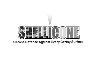 SHELLICONE SILICONE DEFENSE AGAINST EVERY GERMY SURFACE logo