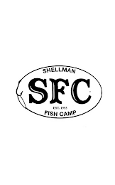 SHELLMAN SFC EST. 1993 FISH CAMP logo