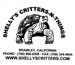 SHELLY'S CRITTERS-N-THINGS BRAWLEY, CALIFORNIA PHONE: (760) 996-0300 - FAX: (760) 344-4644 WWW.SHELLYSCRITTERS.COM logo