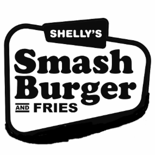 SHELLY'S SMASH BURGER AND FRIES logo