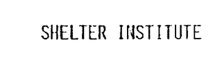 SHELTER INSTITUTE logo