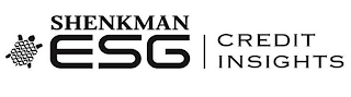 SHENKMAN ESG CREDIT INSIGHTS logo
