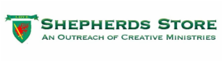 SHEPHERDS STORE AN OUTREACH OF CREATIVE MINISTRIES LOVE logo