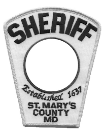 SHERIFF ESTABLISHED 1637 ST. MARY'S COUNTY MD logo