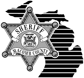 SHERIFF MACOMB COUNTY, E PLURIBUS UNUM. TUEBOR, SI QUAERIS PENINSULAM AMOENAM CIRCUMSPICE