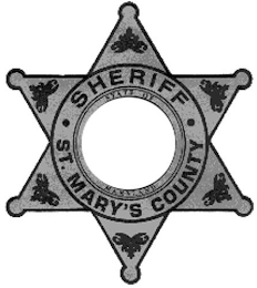 SHERIFF STATE OF MARYLAND ST. MARY'S COUNTY logo