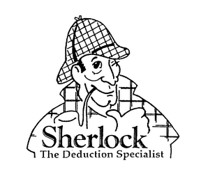 SHERLOCK THE DEDUCTION SPECIALIST logo