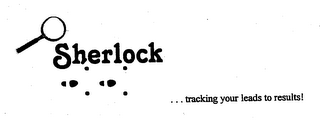 SHERLOCK ...TRACKING YOUR LEADS TO RESULTS! logo