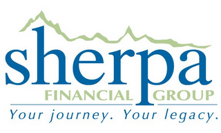 SHERPA FINANCIAL GROUP YOUR JOURNEY. YOUR LEGACY. logo