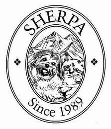 SHERPA SINCE 1989 logo