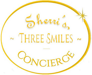 SHERRI'S THREE SMILES CONCIERGE logo