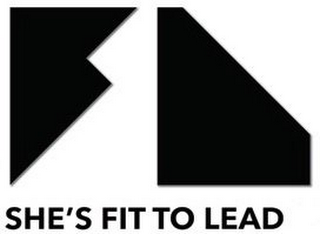 SHE'S FIT TO LEAD logo