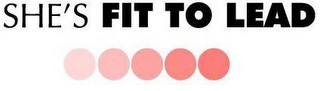 SHE'S FIT TO LEAD logo
