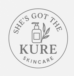 SHE’S GOT THE KURE SKINCARE logo