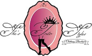 SHES INTO STYLES SIS CLOTHING BOUTIQUE logo