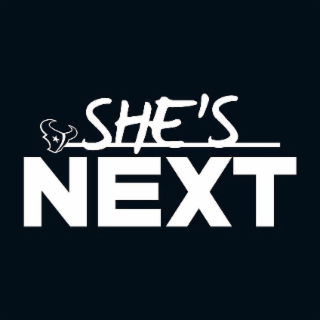 SHE'S NEXT logo