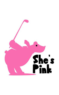 SHE'S PINK logo