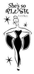 SHE'S SO PLUSH logo