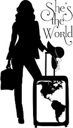 SHE'S THE WORLD logo