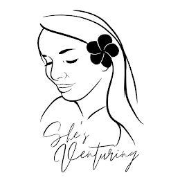 SHE'S VENTURING logo