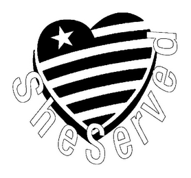 SHESERVED logo