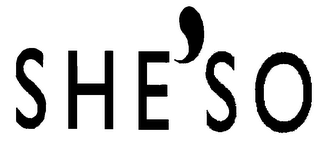 SHE'SO logo