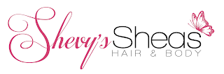 SHEVY'S SHEAS HAIR & BODY logo
