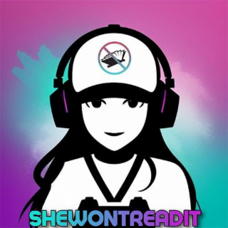 SHEWONTREADIT logo