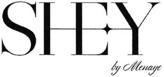 SHEY BY MENAYE logo