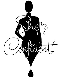 SHE'Z CONFIDENT! logo