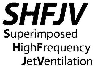 SHFJV SUPERIMPOSED HIGHFREQUENCY JETVENTILATION logo