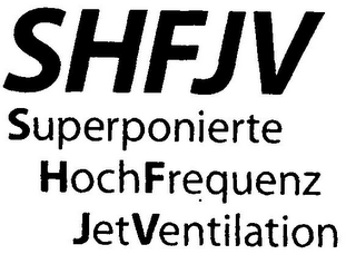SHFJV SUPERPONIERTE HOCHFREQUENZ JETVENTILATION logo
