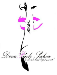 SHHH.. DEVA PINK SALON "A DEVA'S BEST KEPT SECRET" logo