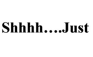 SHHHH.... JUST logo