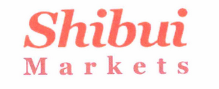 SHIBUI MARKETS logo