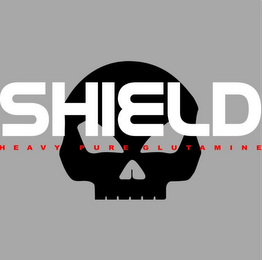 SHIELD HEAVY PURE GLUTAMINE logo